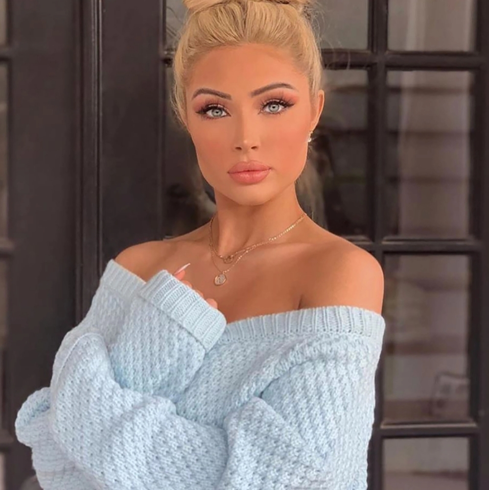 Off Shoulder Sweater